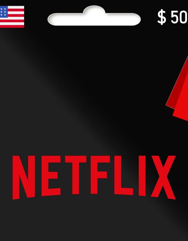 Netflix Gift Cards USD $50