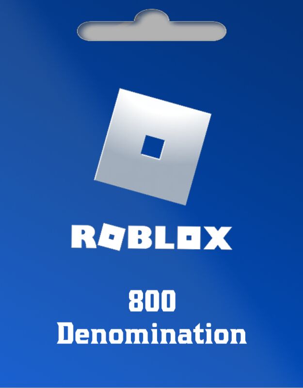 Roblox Gift Card - 800 Robux