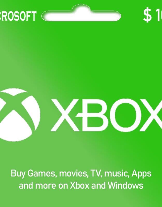 Xbox Gift Card Code - US $100