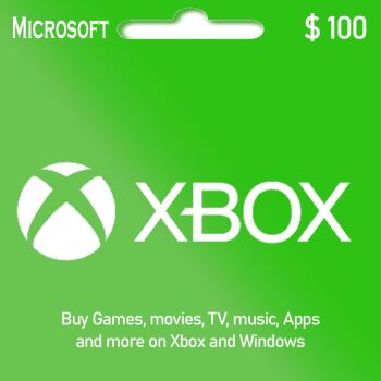 Xbox Gift Card Code - US $100