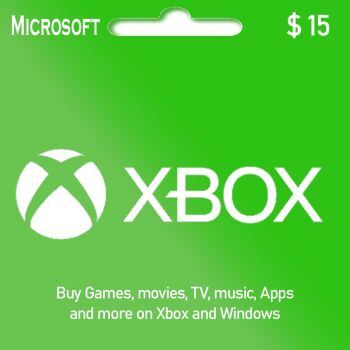 Xbox Gift Card Code - US $15