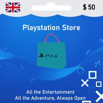 Playstation Card $ 50 GBP