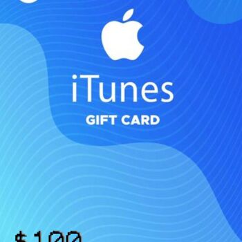 Apple iTunes Gift Cards - USD $100