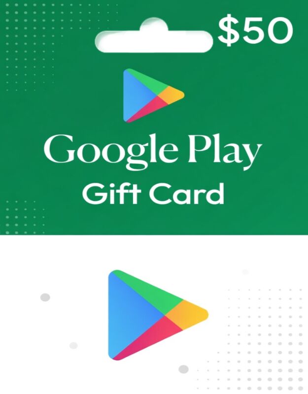 Google Play gift code  - US $50