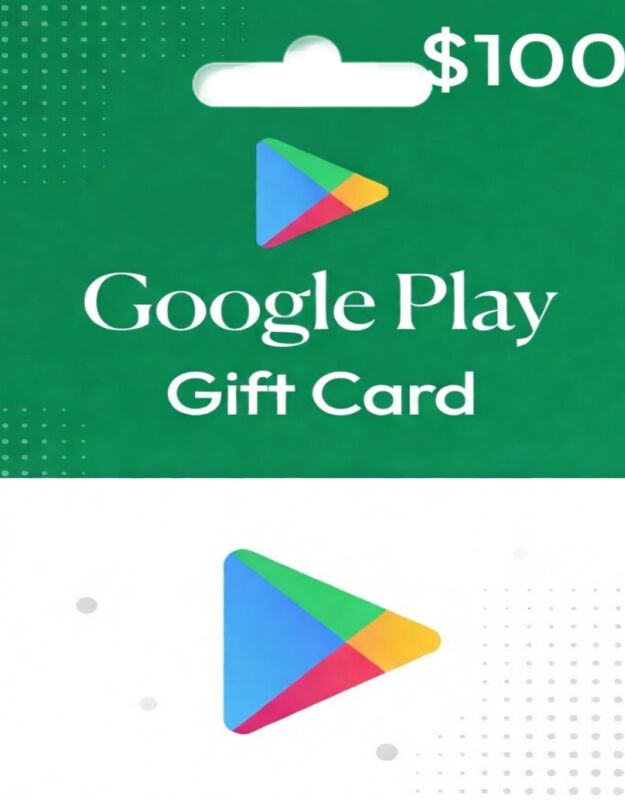 Google Play Card  Code - US $100