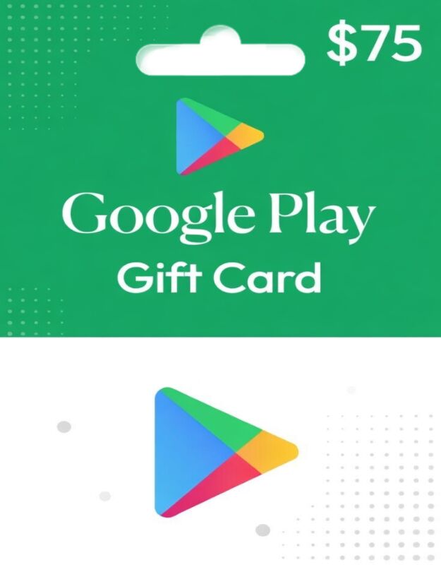 Google Play gift code (Email Delivery - US Only) $75