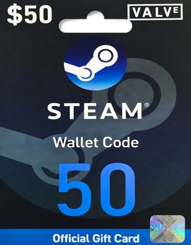 Steam Wallet Code - US $50