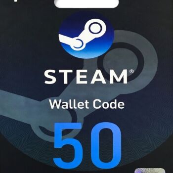 Steam Wallet Code - US $50