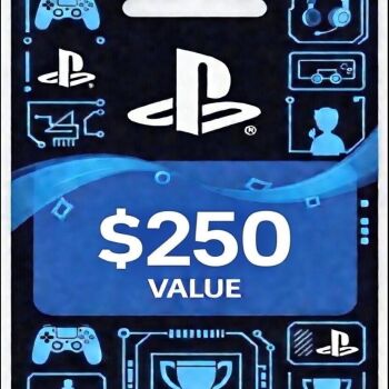 Playstation Card USD $250