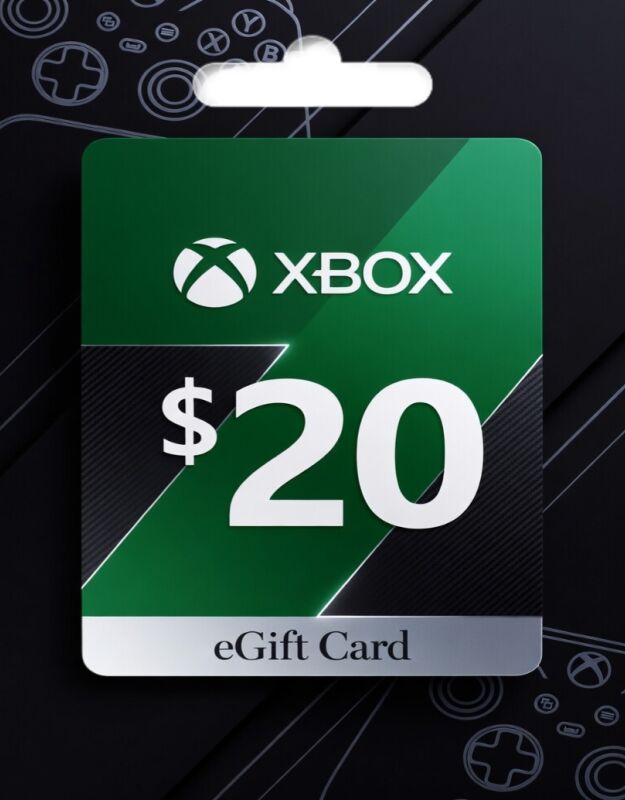 Xbox Gift Card Code - US $20