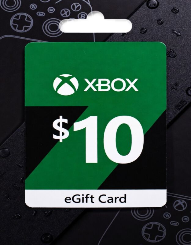 Xbox Gift Card Code - US $10
