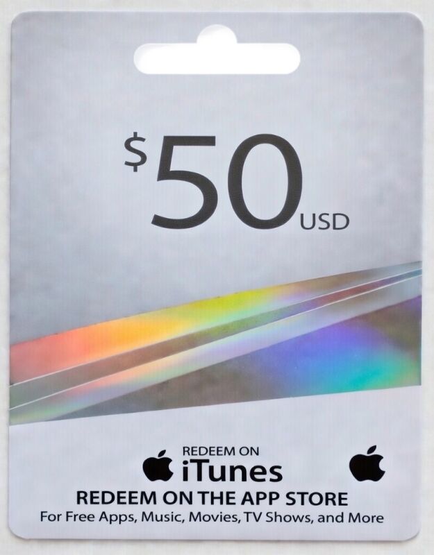 Apple $50 eGift Card