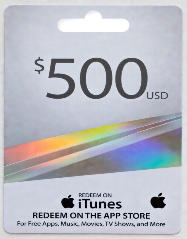 Apple eGift Card $500
