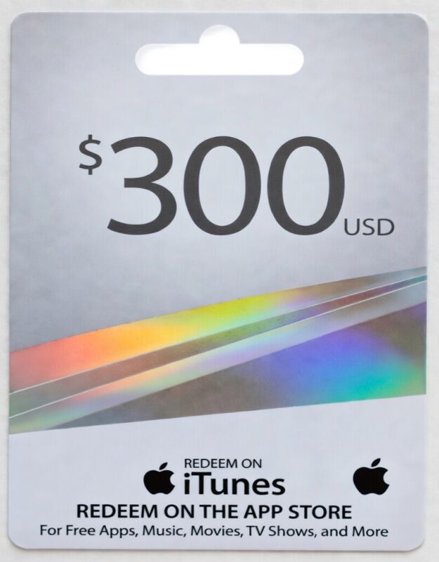 Apple eGift Card $300