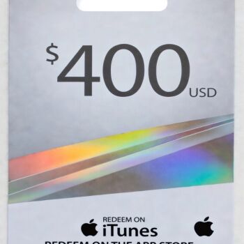 Apple eGift Card $400
