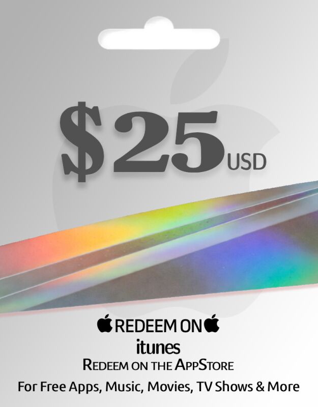 Apple $25 eGift Card