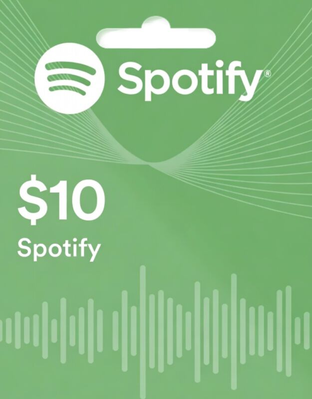Spotify $10 eGift Card