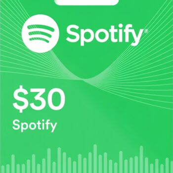 Spotify $30 eGift Card