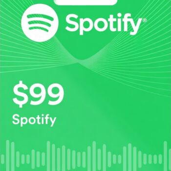 Spotify $99 12 Month eGift Card