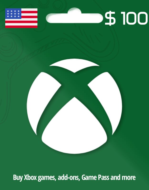 Xbox Gift Card Code - US $100