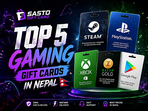 The Top 5 Gaming Gift Cards in Nepal 2026